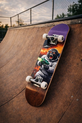 Скейтборд TEAM FURY POM POM SkateSpirit