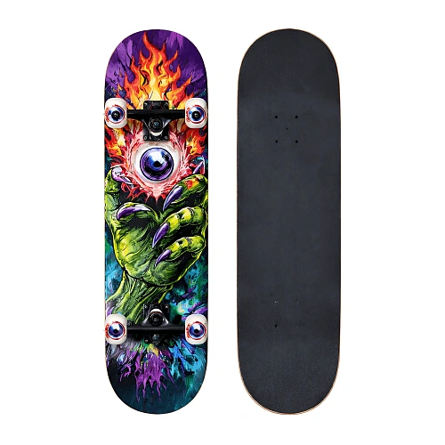 Скейтборд MID 3 SKULL ДЕТ. SkateSpirit